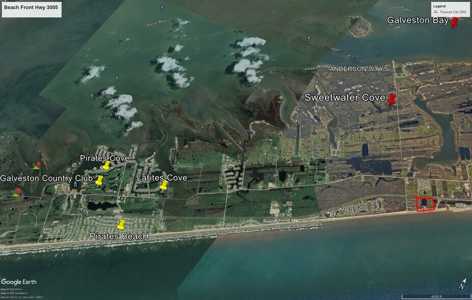 More Photos Of 11102 Termini-San Luis Rd Hwy, Galveston Land For Sale