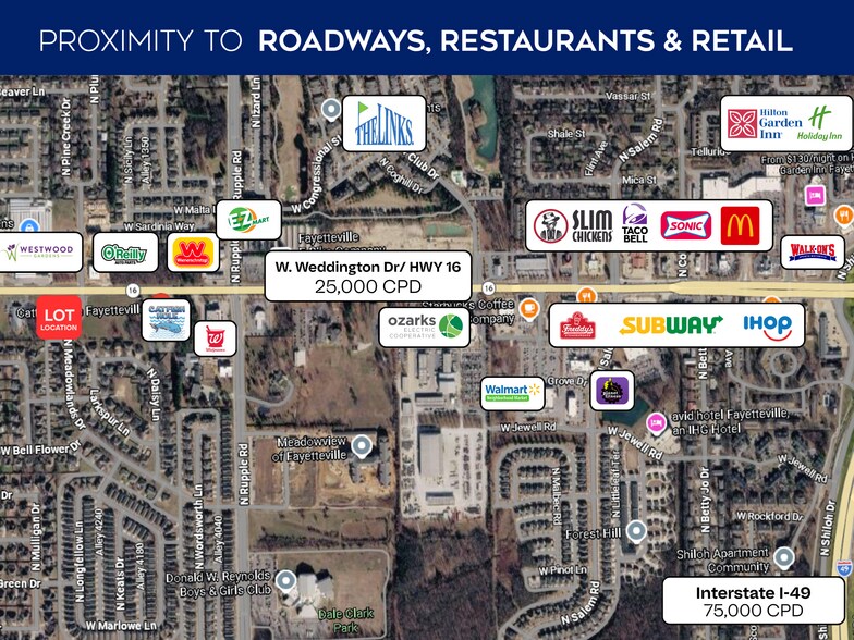 Primary Photo Of TBD West Wedington Drive, Fayetteville Land For Sale