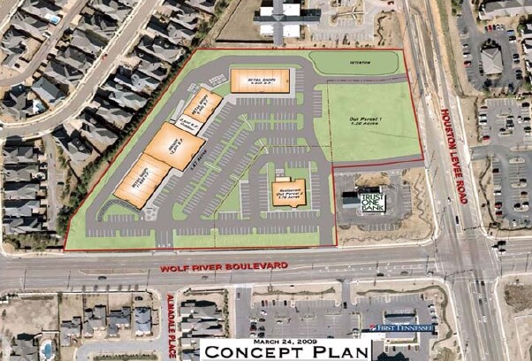 Primary Photo Of Houston Levee & Wolf River Blvd, Collierville Storefront For Lease