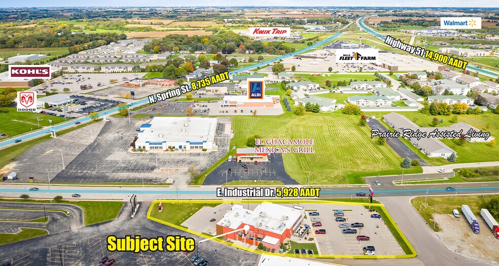 More Photos Of 115 Industrial Dr, Beaver Dam Restaurant For Lease