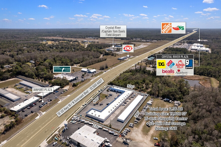 More Photos Of 940 N Suncoast Blvd, Crystal River General Retail For Sale