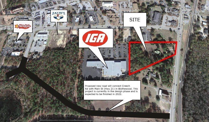 More Photos Of 113 Main St, Blythewood Land For Sale