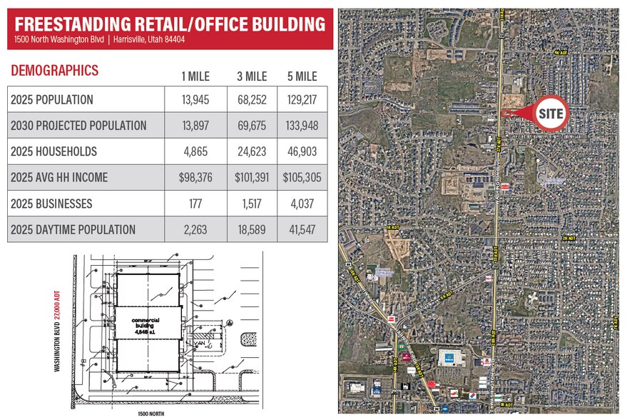 More Photos Of 1500 Washington blvd, Harrisville General Retail For Sale