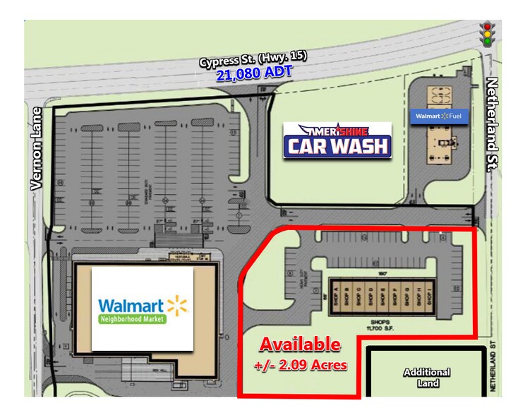 More Photos Of 5243 Cypress St, West Monroe Land For Lease