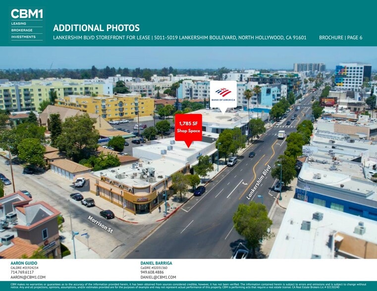 More Photos Of 5011-5019 Lankershim Blvd, North Hollywood Storefront Retail Residential For Lease