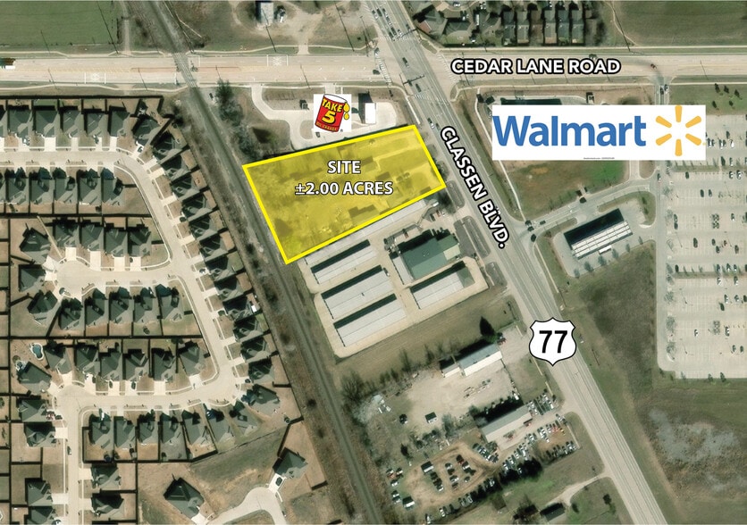 Primary Photo Of 3622 Classen Blvd, Norman Land For Sale