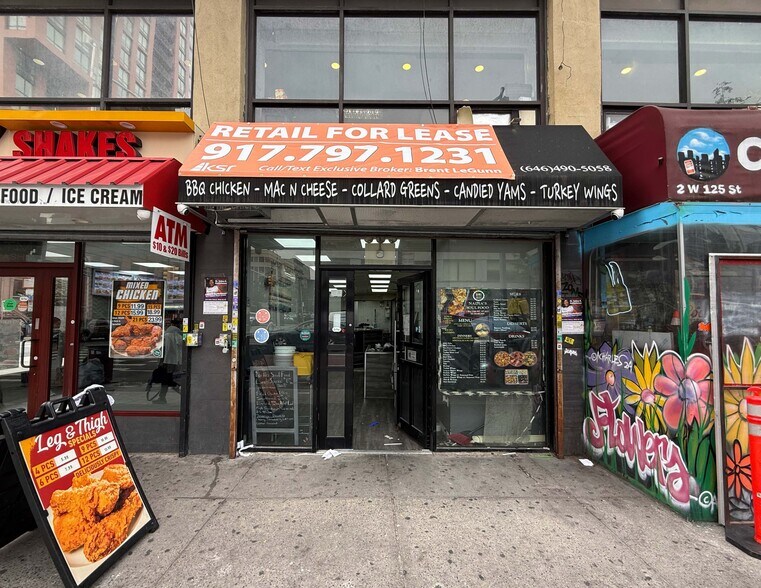 More Photos Of 2 W 125th St, New York Storefront Retail Residential For Lease