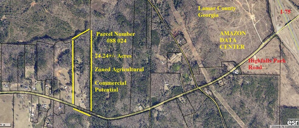Primary Photo Of 778 Highfalls Park Rd, Barnesville Land For Sale