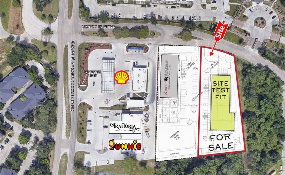 Primary Photo Of SWQ SH 249 & CYPRESSWOOD, Houston Land For Lease