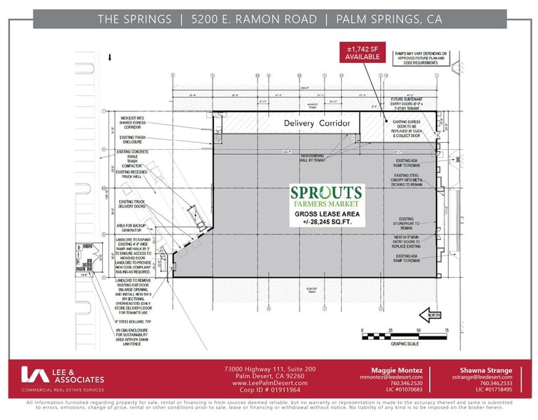 More Photos Of 5200 E Ramon Rd, Palm Springs Freestanding For Lease