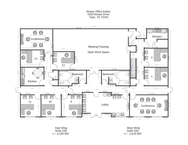 More Photos Of 4295 Kinsey Dr, Tyler Medical For Lease