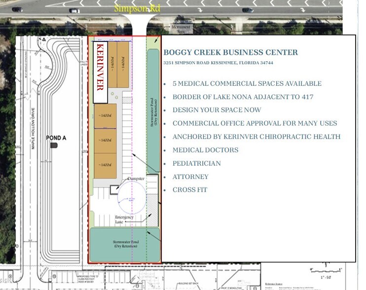 More Photos Of 3251 Simpson Rd, Kissimmee Office For Lease