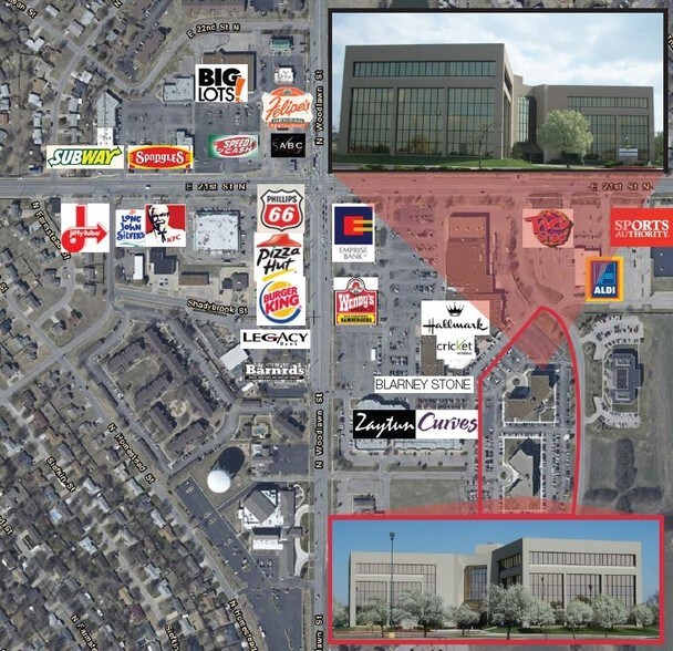More Photos Of 2024 N Woodlawn St, Wichita Office For Lease