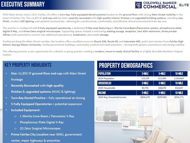 More Photos Of 9673-9677 Main St, Fairfax Office For Sale