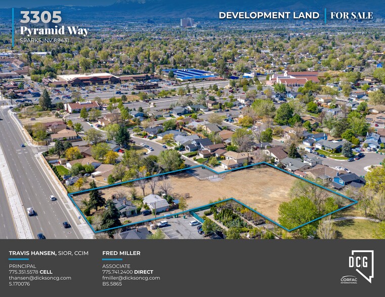 Primary Photo Of 3305 Pyramid Way, Sparks Land For Sale