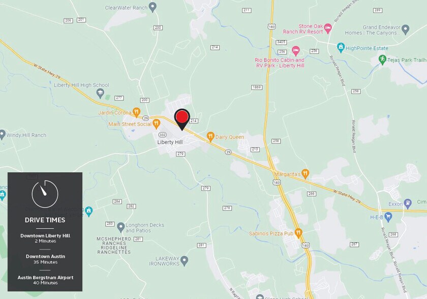 More Photos Of 14125 W State Highway 29, Liberty Hill Unknown For Lease