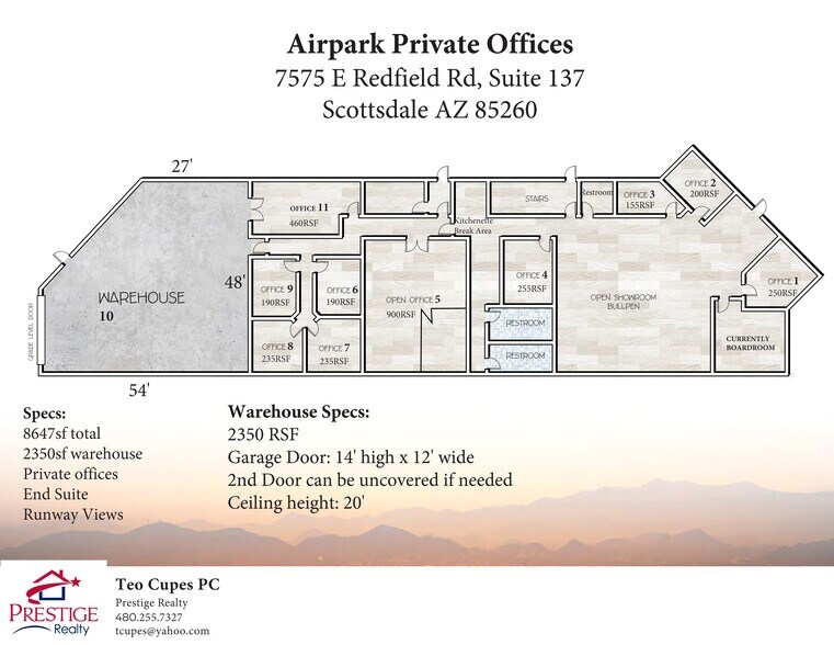 More Photos Of 7575 E Redfield Rd, Scottsdale Flex For Lease
