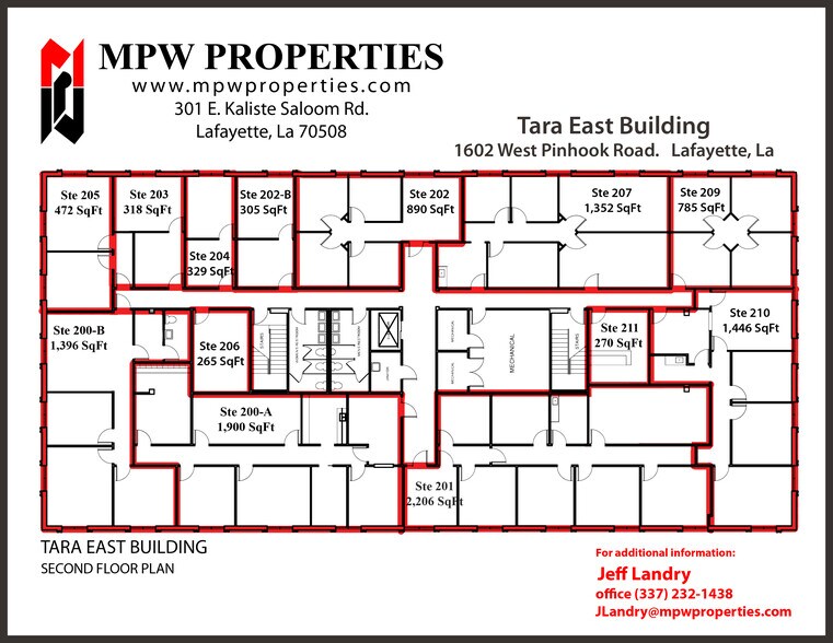 1602 Pinhook Rd, Lafayette, LA 70508 Medical Office For Lease