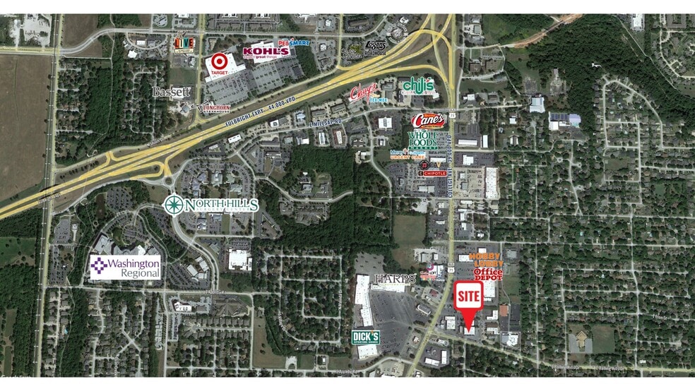 More Photos Of 1010 E Rolling Hills Dr, Fayetteville Freestanding For Lease