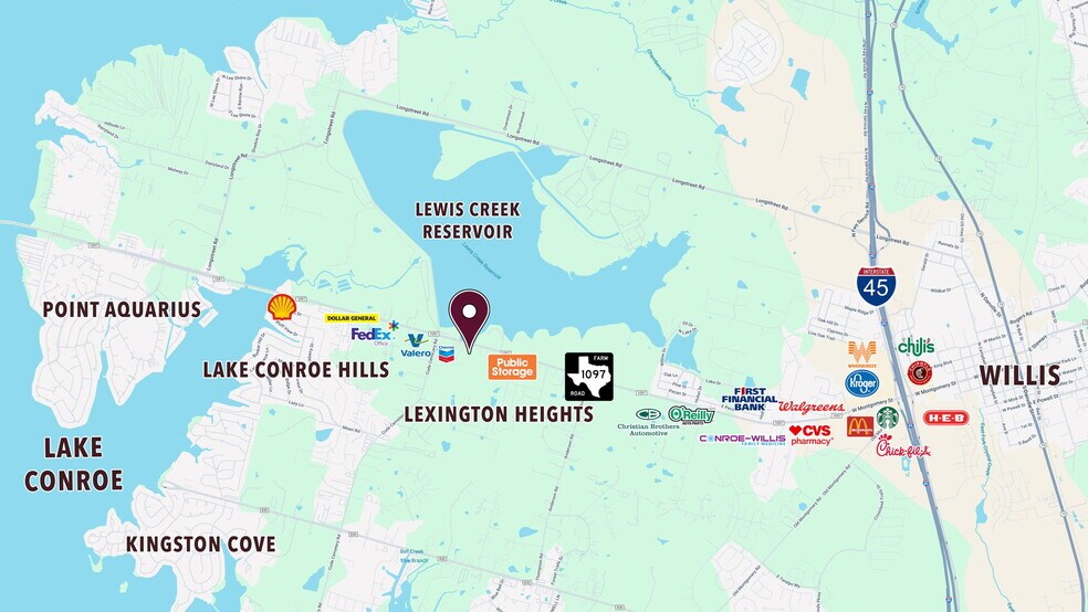 More Photos Of 12159 FM 1097 Rd W, Willis Office For Sale