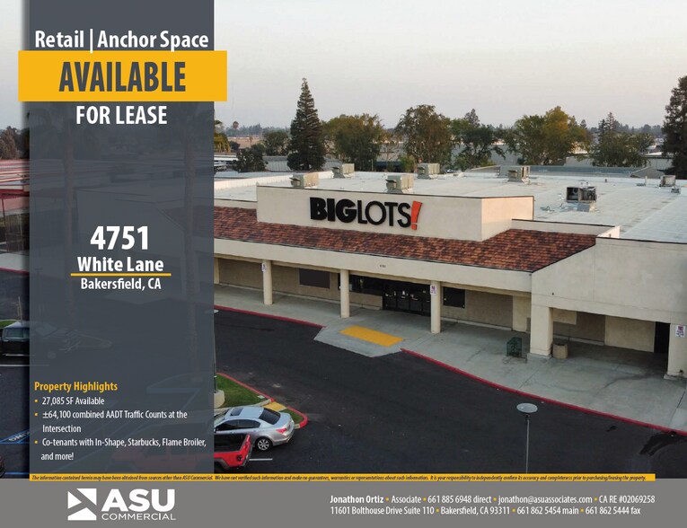 More Photos Of 4751 White Ln, Bakersfield Freestanding For Lease