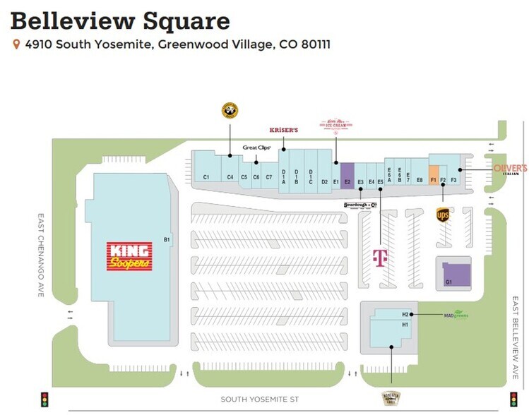 More Photos Of 4920-4950 S Yosemite St, Greenwood Village General Retail For Lease
