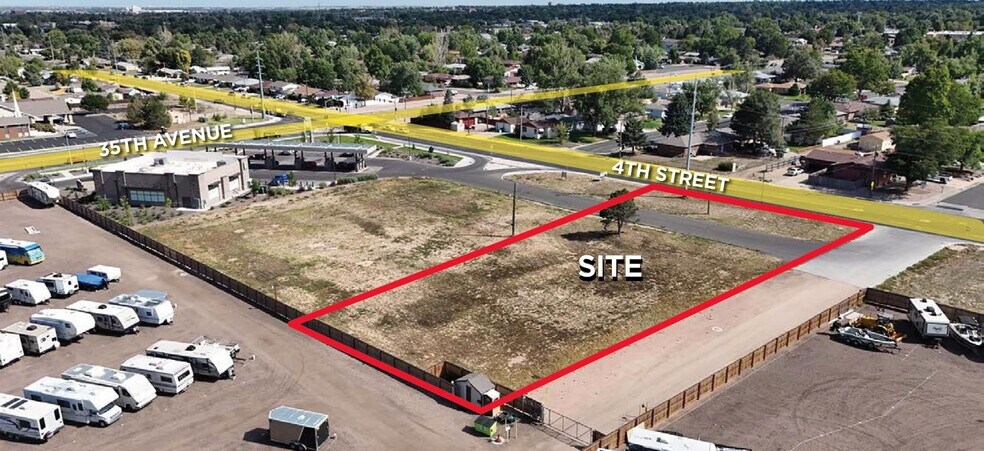 Primary Photo Of NWC W 4th St & 35th Ave, Greeley Land For Sale