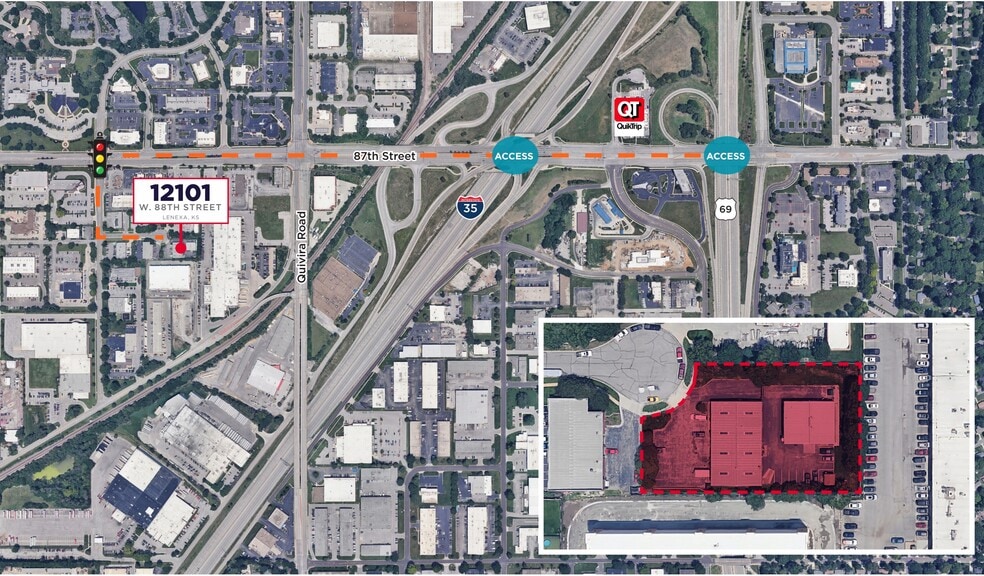 More Photos Of 12101 W 88th St, Lenexa Warehouse For Lease