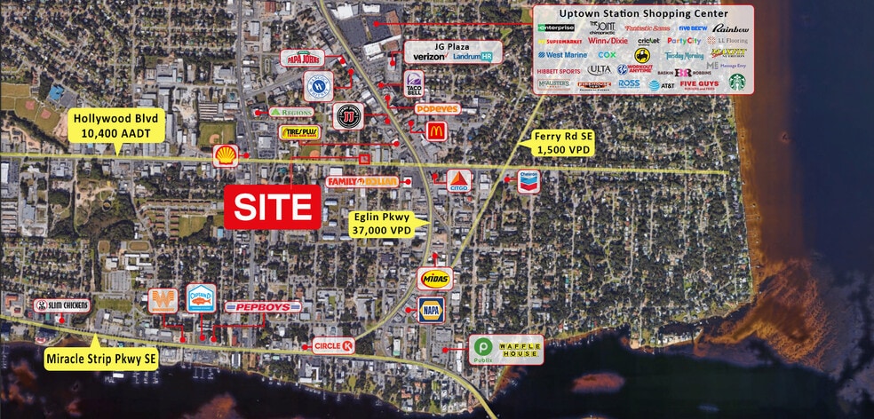 More Photos Of 123 Hollywood Blvd NE, Fort Walton Beach Light Distribution For Sale