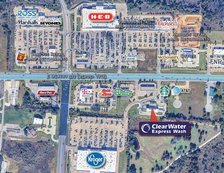 More Photos Of 3917 E US Highway 377, Granbury Carwash For Sale