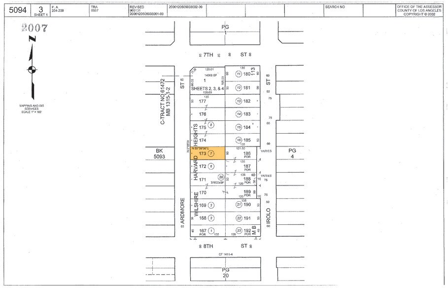 Primary Photo Of 734 S Ardmore Ave, Los Angeles Land For Sale