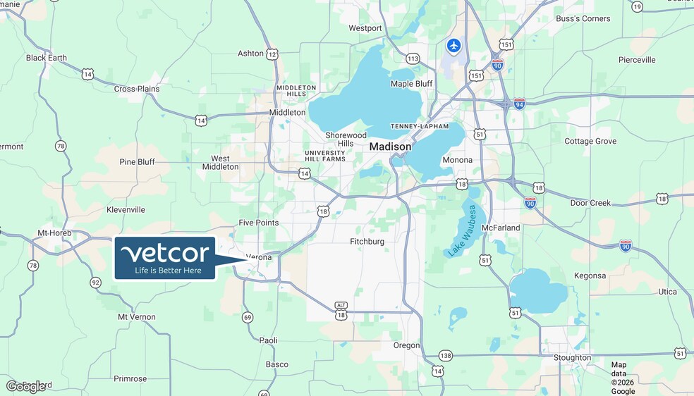 More Photos Of 203 W Verona Ave, Verona Veterinarian Kennel For Sale