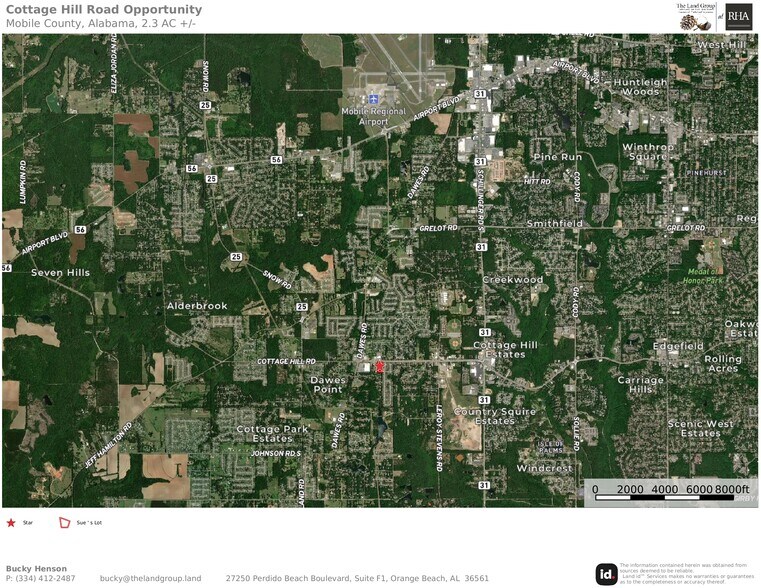 More Photos Of 8601 Cottage Hill Rd, Mobile Land For Sale