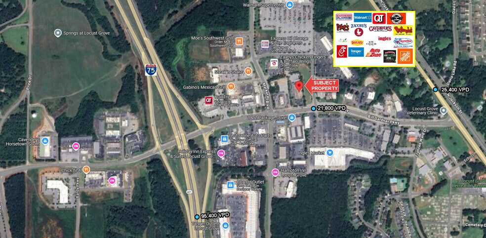 More Photos Of 4851-4899 Bill Gardner Pky, Locust Grove Medical For Lease