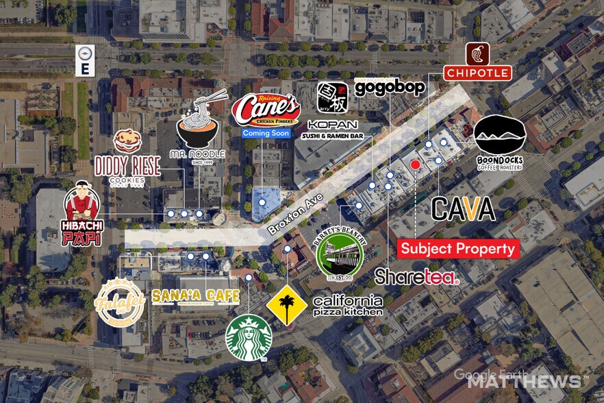 More Photos Of 1067-1069 Broxton Ave, Los Angeles Storefront For Lease