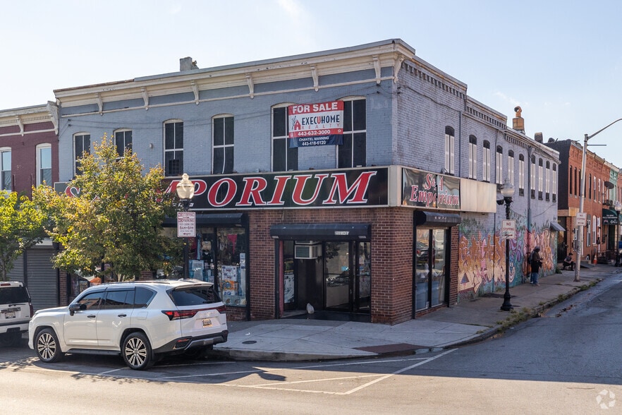 Primary Photo Of 2113 E Monument St, Baltimore Storefront Retail Residential For Sale