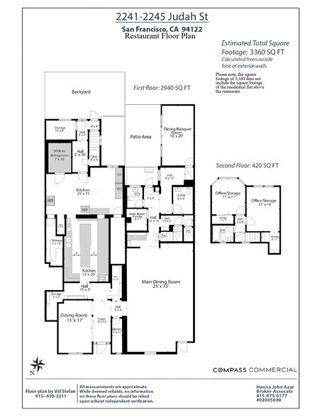 More Photos Of 2239-2245 Judah St, San Francisco Restaurant For Lease