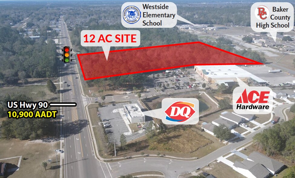 More Photos Of 0 US Highway 90, Glen Saint Mary Land For Sale