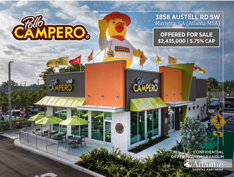 Primary Photo Of 3858 Austell SW rd, Marietta General Retail For Sale