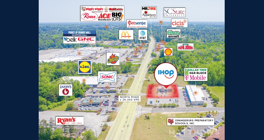 More Photos Of 2567 North Rd, Orangeburg Restaurant For Lease