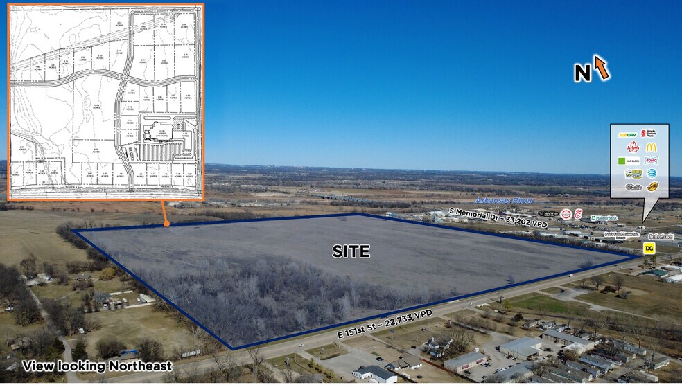 More Photos Of 151st and S Memorial dr, Bixby Land For Sale