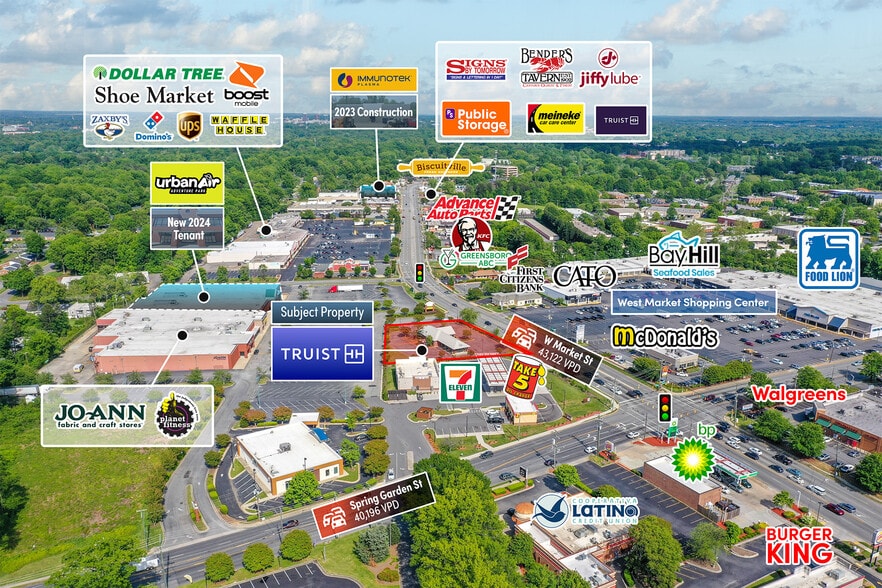 More Photos Of 4636 W Market St, Greensboro Bank For Sale