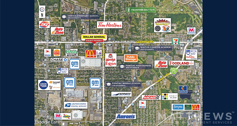 More Photos Of 450 E Walton Blvd, Pontiac General Retail For Sale