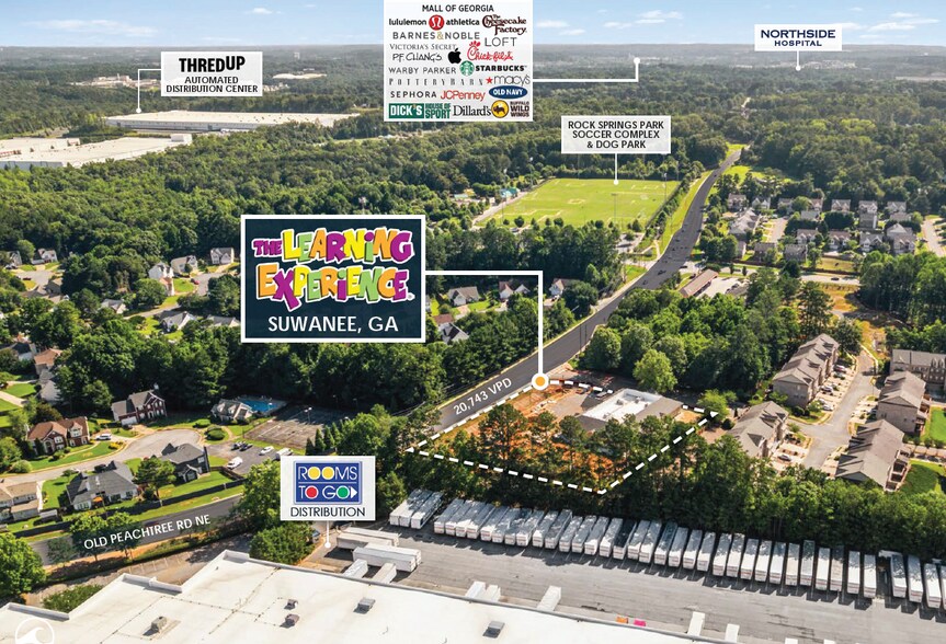 More Photos Of 285 Old Peachtree Rd NW, Suwanee Daycare Center For Sale