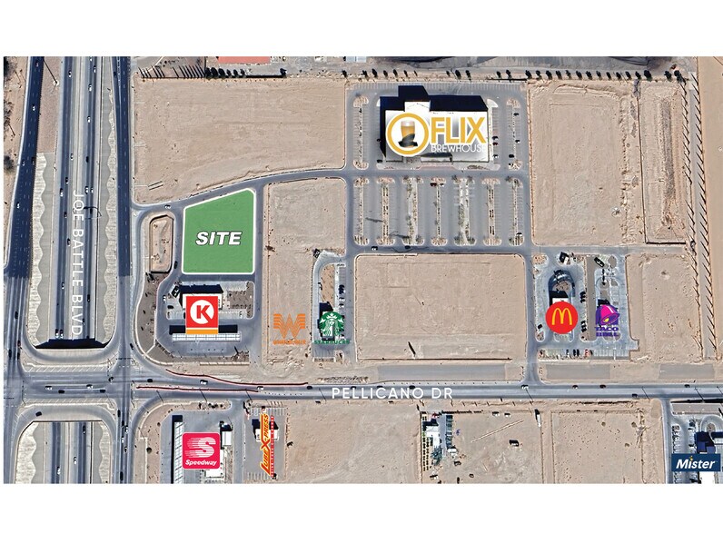 Primary Photo Of 1412 Joe Battle blvd, El Paso Land For Lease