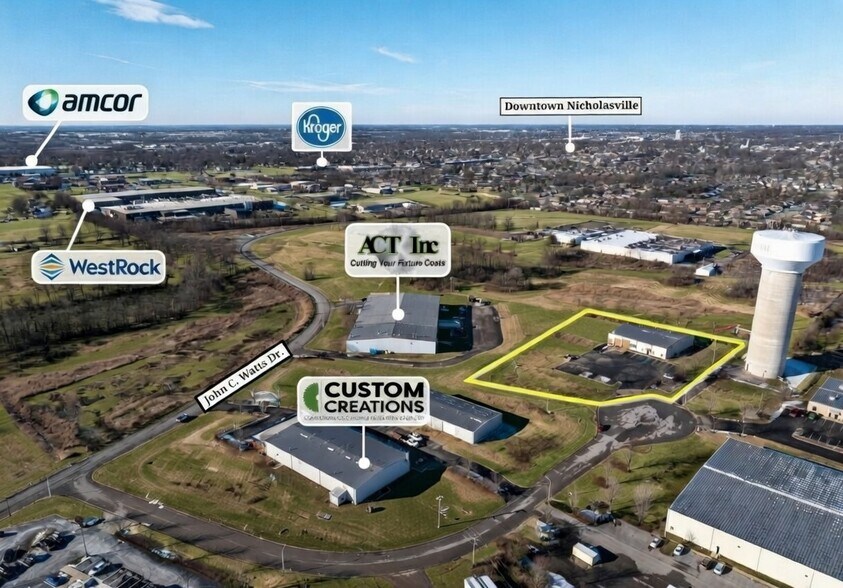 More Photos Of 111 Capital Ct, Nicholasville Industrial For Sale