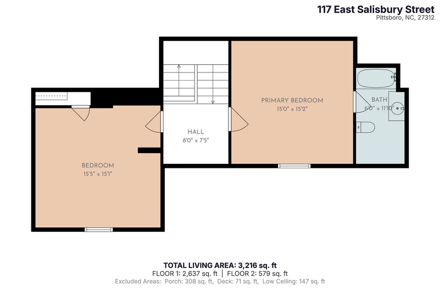 More Photos Of 117 E Salisbury St, Pittsboro Office For Sale
