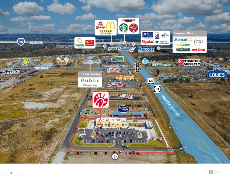 More Photos Of 1955 Ohio Ave N, Live Oak Fast Food For Sale