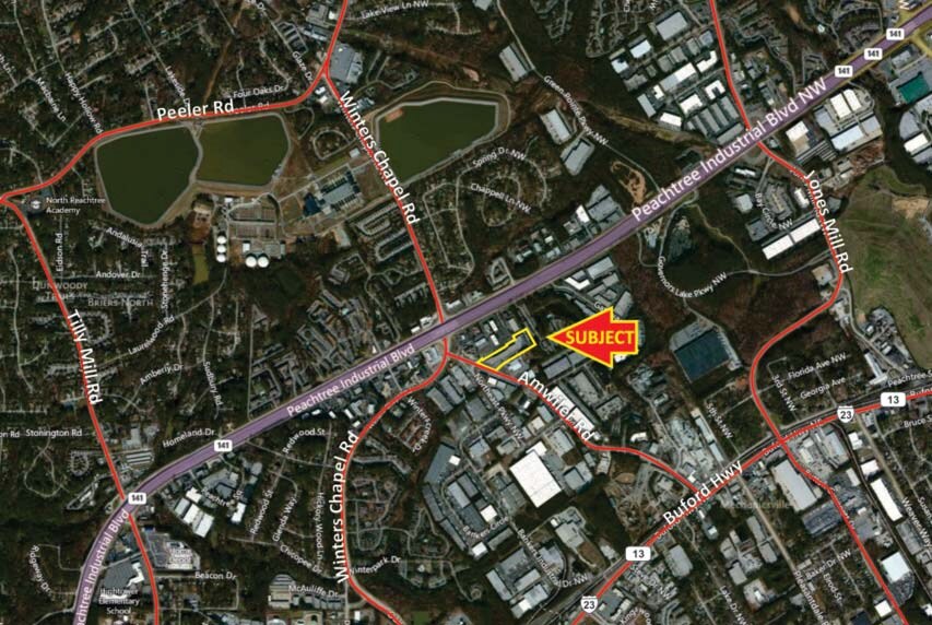 More Photos Of 3039 Amwiler Rd, Peachtree Corners Light Distribution For Lease
