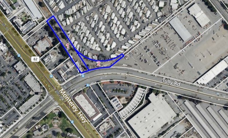 Primary Photo Of Tully Rd @ Monterey Road, San Jose Land For Sale